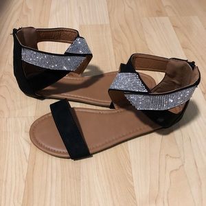 Black sandals